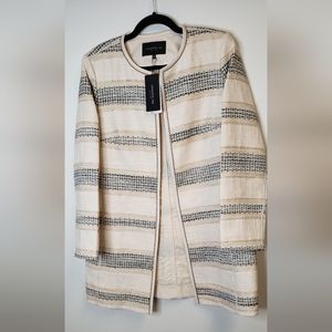 Lafayette 148 Buff multi colored jacket